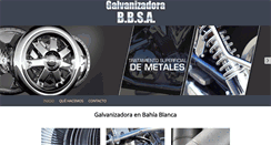 Desktop Screenshot of galvanizadorabbsa.com