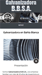 Mobile Screenshot of galvanizadorabbsa.com